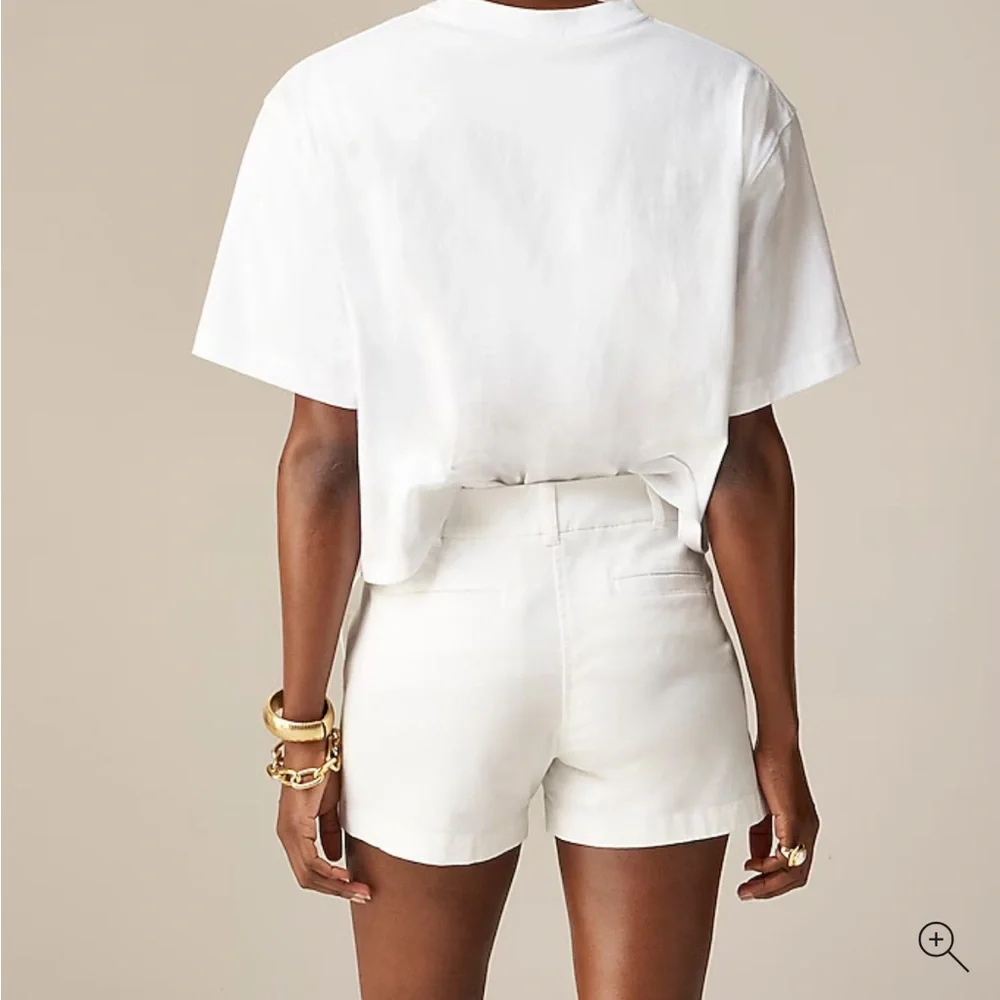 J. Crew High-Rise Stretch Chino Shorts NWT